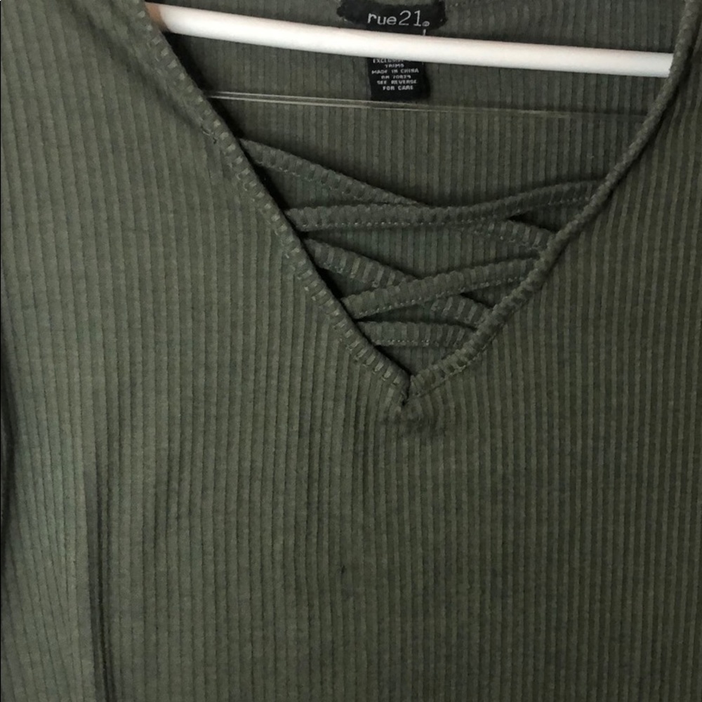 Olive Tee - Picture 4 of 4